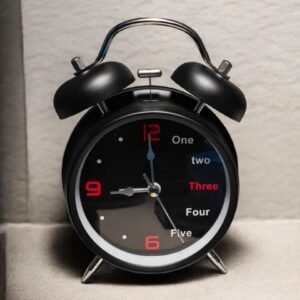 Super Premium Alarm Clock (Black Edition)
