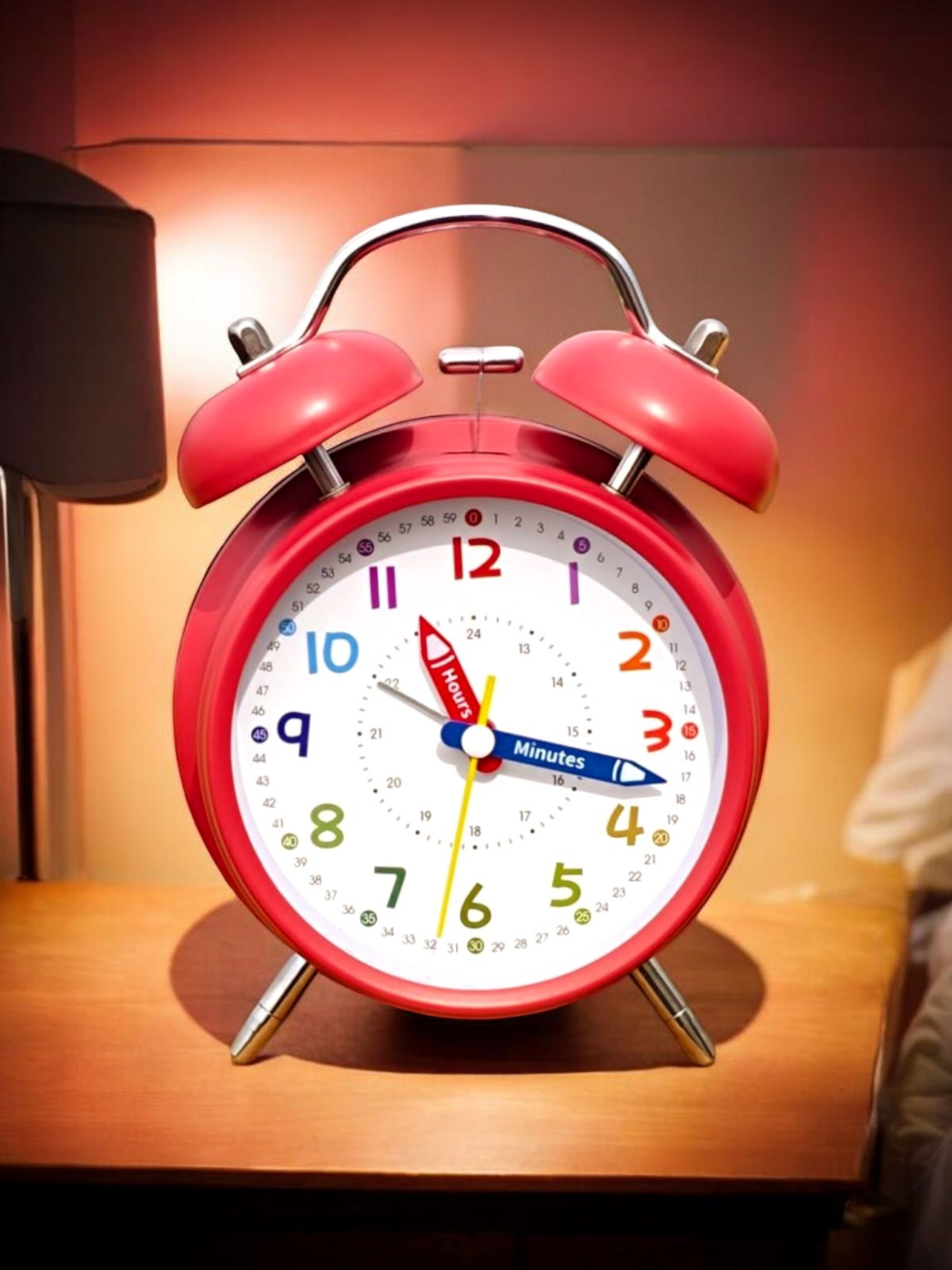 Super Premium Alarm Clock ✨ (Red Edition) - Image 4