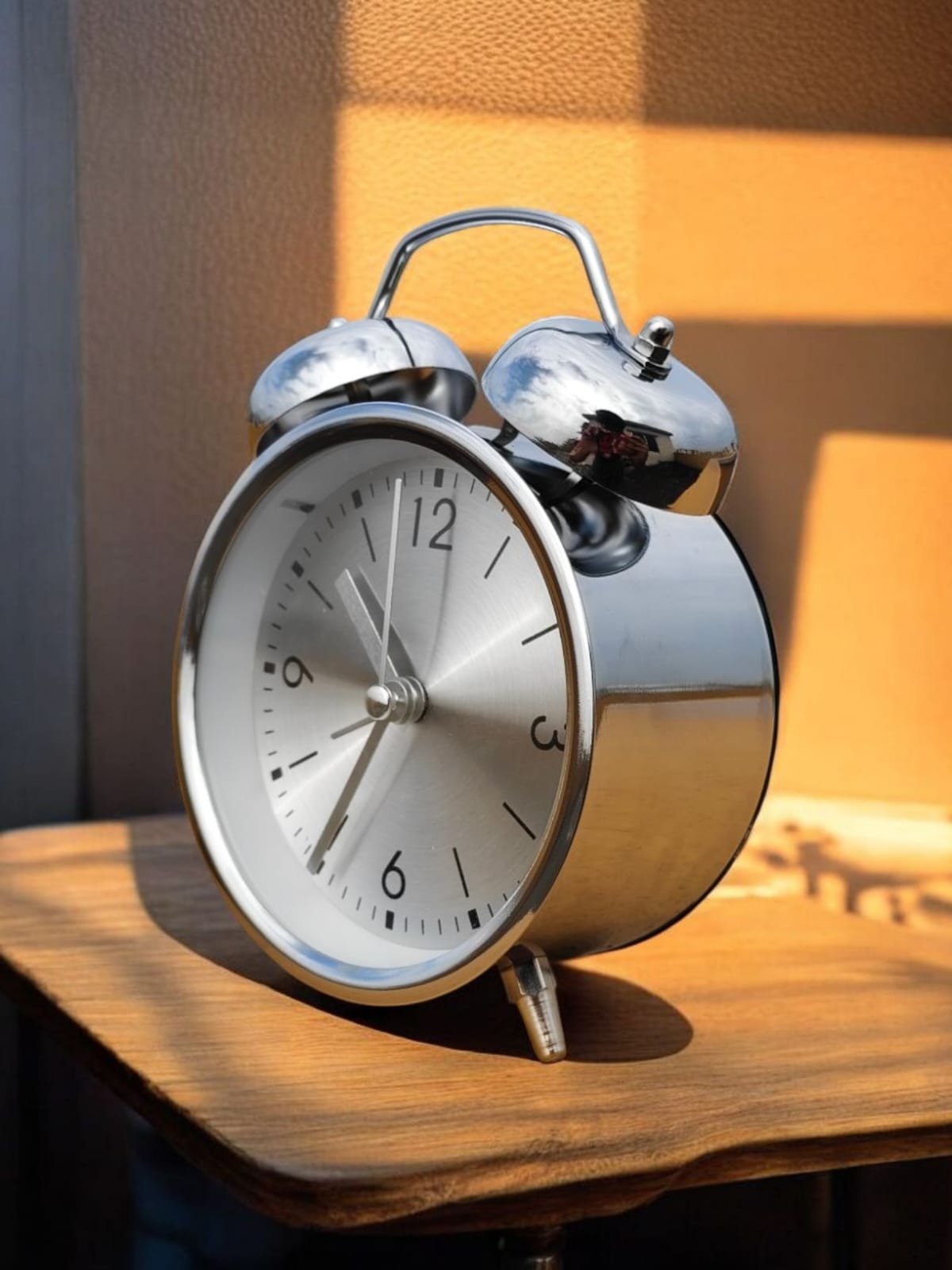 Super Premium Luxury Alarm Clock (S1-Silver Edition) - Image 4